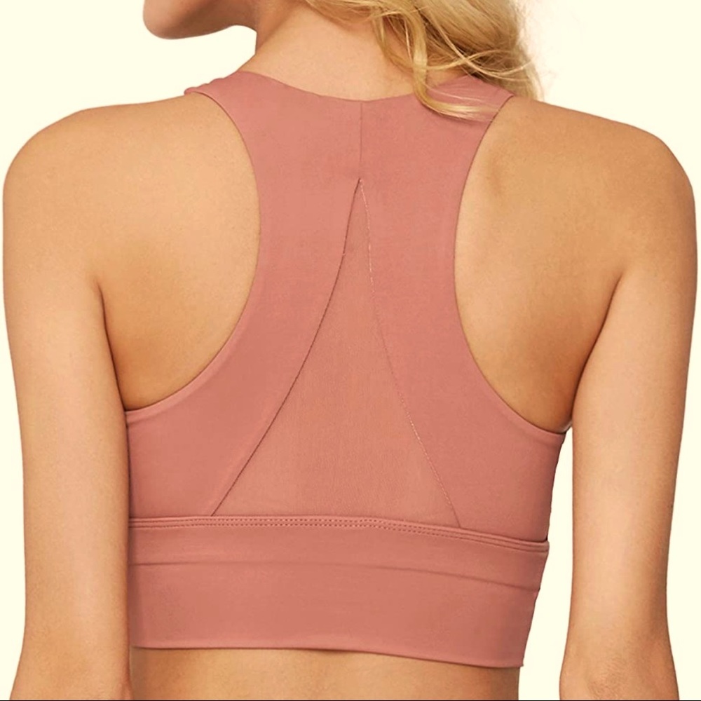 Light & leaf sports bra